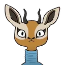 Emoji Gazelle