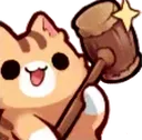 Emoji Neko_Mallet