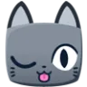 Emoji cat_winking