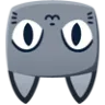 Emoji cat_upsidedown
