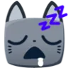 Emoji cat_sleeping