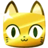 Emoji cat_golden