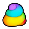 Emoji rainbow_poop