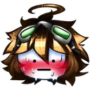 Emoji rougie