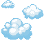 Emoji blueclouds