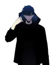 Emoji JinWoofromSoloLevelingprotagonis