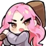 Emoji anime_pinkhammer