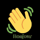 Emoji hello