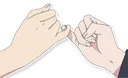 Emoji pinkypromise