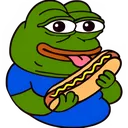 Emoji pepehotdog