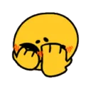 Emoji blushed