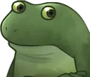 Emoji frog_sus
