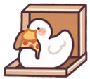 Emoji pizzaduck