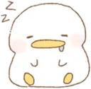 Emoji sleepyduck