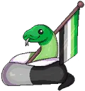 Emoji snake_aro