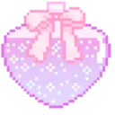 Emoji pinkpurpleheart
