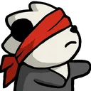 Emoji pandablindfold