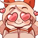 Emoji CudHeartEyes