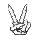 Emoji 51867skeletonpeace