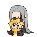 Emoji cloud_sephiroth