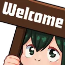 Emoji Bienvenue