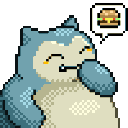 Emoji 5158pixelsnorlaxhungry