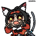 Emoji Nekomata_hungry