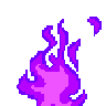 Emoji flamepurpledark