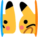 Emoji 7882pikathinksplit