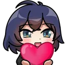 Emoji Belle_heart