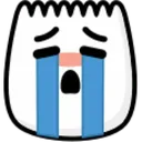 Emoji sobbing