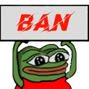 Emoji pepeBAN