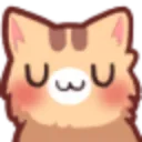 Emoji cat_blush