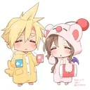 Emoji cloud_aerith