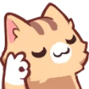Emoji cat_ok