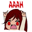 Emoji scream