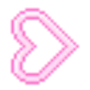 Emoji flechecoeur_rose