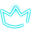 Emoji crown_bleu