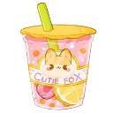 Emoji 9416bubbleteafox