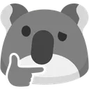 Emoji koala_think