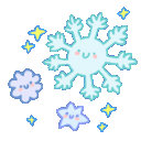 Emoji Snowflakes