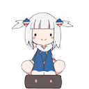 Emoji Gura_spinning
