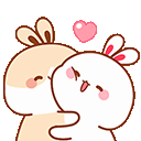 Emoji Hug_Bunny