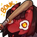 Emoji meru_Bonk