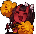 Emoji merucheerleader