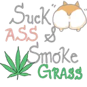 Emoji suck_Ass_Smoke_Grass