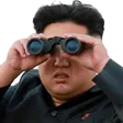 Emoji 6105_KimJongUn_Binocular
