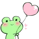 Emoji Heart_frogcute
