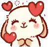 Emoji love_bun59