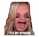 Emoji 8678itsmyopinion